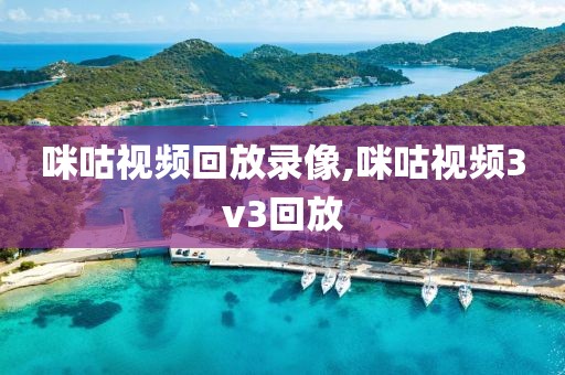 咪咕视频回放录像,咪咕视频3v3回放