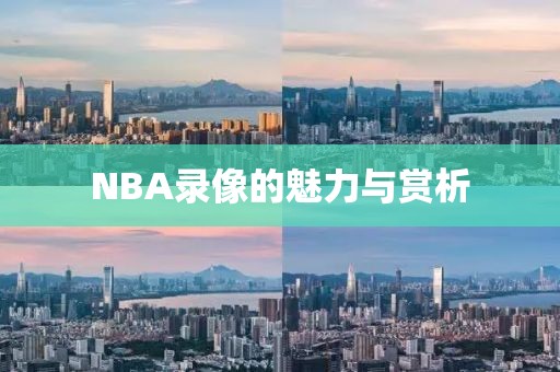 NBA录像的魅力与赏析  NBA录像 魅力与赏析 第2张